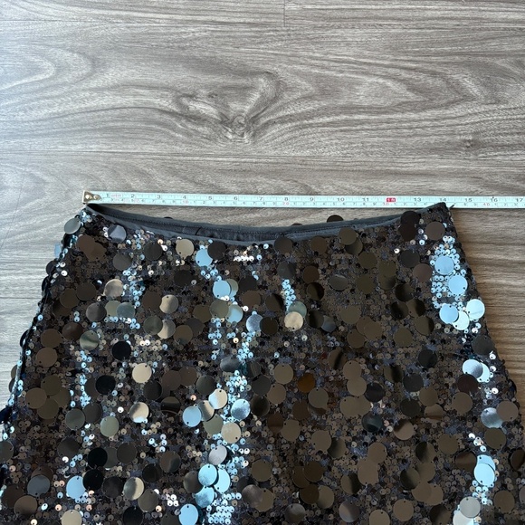 WINDSOR SEQUENCED Dance The Night BLACK MINI SKIRT NEW XS - Picture 10 of 10